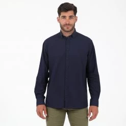 Ανδρικό πουκάμισο OCEAN SHARK 40100 OS μπλε