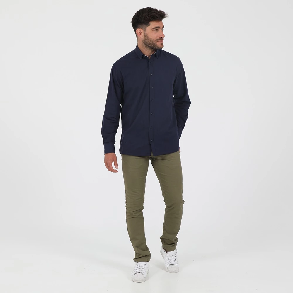 Ανδρικό πουκάμισο OCEAN SHARK 40100 OS μπλε 6 Ανδρικό πουκάμισο OCEAN SHARK 40100 OS μπλε - Image 4