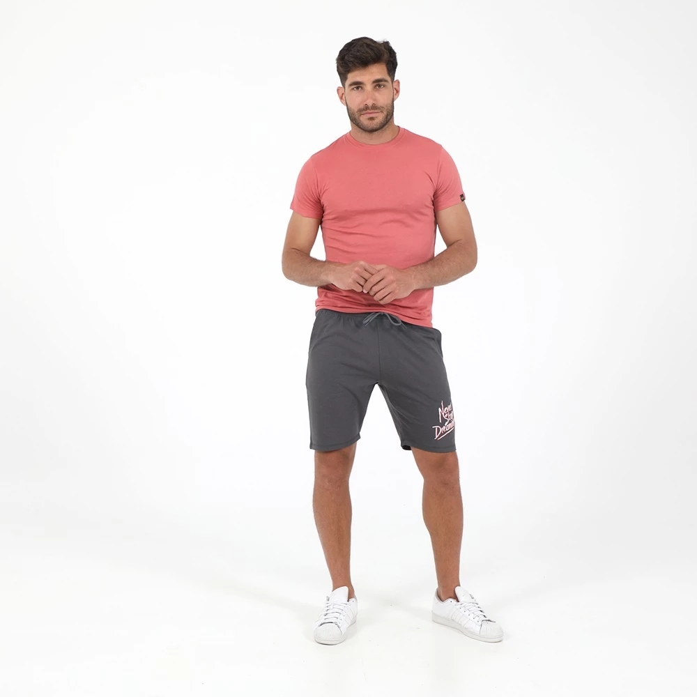 Ανδρική βερμούδα RUN NEVER STOP γκρι 6 Ανδρική βερμούδα RUN NEVER STOP γκρι - Image 4