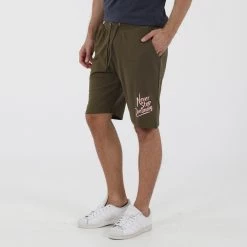 Ανδρική βερμούδα RUN NEVER STOP χακί 7 Ανδρική βερμούδα RUN NEVER STOP χακί -Πλεκτά-Ζακέτες Εκπτώσεις 1843439.0 00x6 2 run ανδρική βερμούδα run never stop χακί x1000