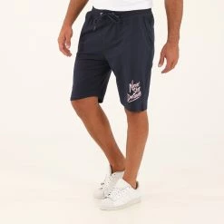 Ανδρική βερμούδα RUN NEVER STOP μπλε 7 Ανδρική βερμούδα RUN NEVER STOP μπλε -Πλεκτά-Ζακέτες Εκπτώσεις 1843439.0 1100 2 run ανδρική βερμούδα run never stop μπλε x1000