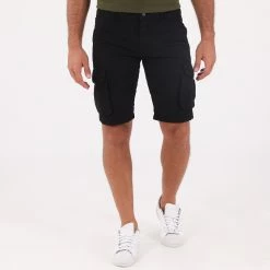 Ανδρική Cargo βερμούδα CATAMARAN SAILWEAR μαύρη