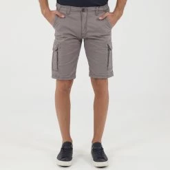 Ανδρική Cargo βερμούδα OCEAN SHARK γκρι