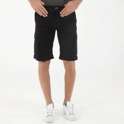 Ανδρική Cargo βερμούδα GREENWOOD 13D9028221 μαύρη