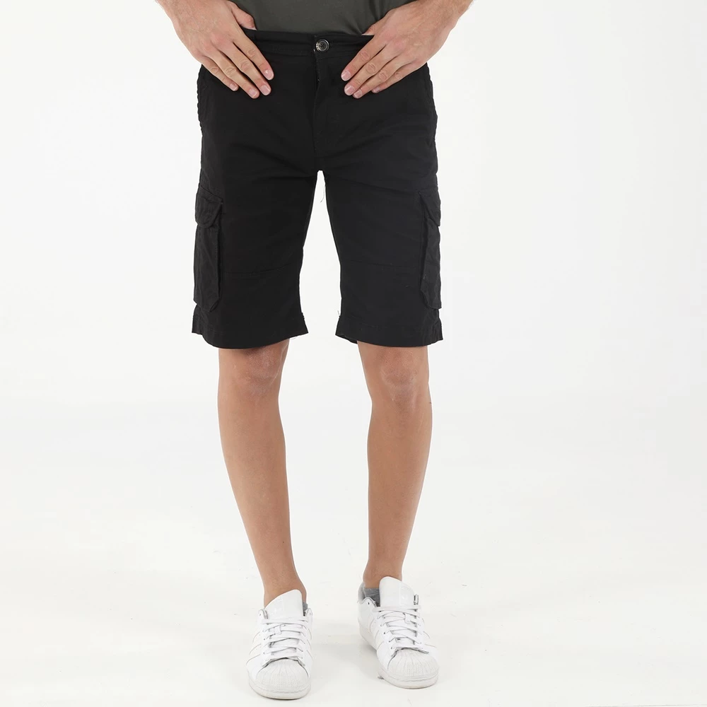 Ανδρική Cargo βερμούδα GREENWOOD 13D9028221 μαύρη 3 Ανδρική Cargo βερμούδα GREENWOOD 13D9028221 μαύρη