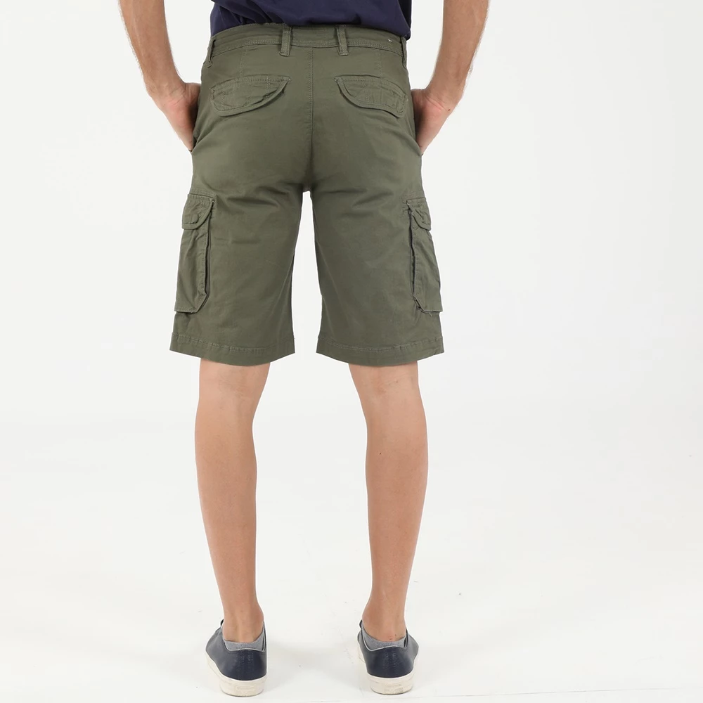 Ανδρική Cargo βερμούδα GREENWOOD χακί 5 Ανδρική Cargo βερμούδα GREENWOOD χακί - Image 3