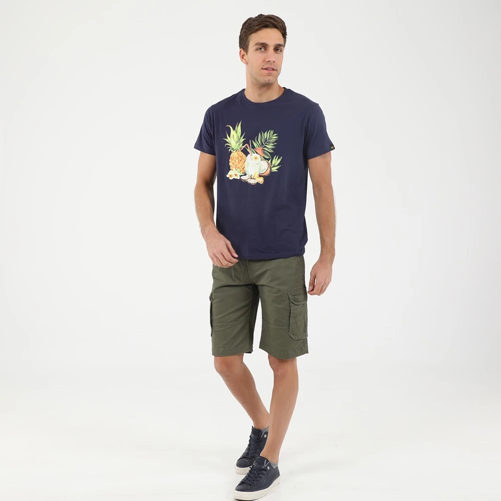 Ανδρική Cargo βερμούδα GREENWOOD χακί 6 Ανδρική Cargo βερμούδα GREENWOOD χακί - Image 4