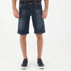Ανδρική Jean βερμούδα BATTERY 13D9029221 μπλε