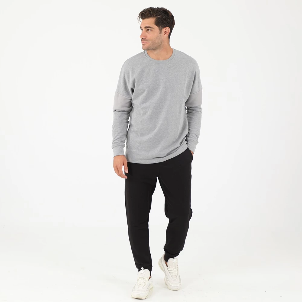 Ανδρική φούτερ μπλούζα BODYTALK σε γκρι 6 Ανδρική φούτερ μπλούζα BODYTALK σε γκρι - Image 4