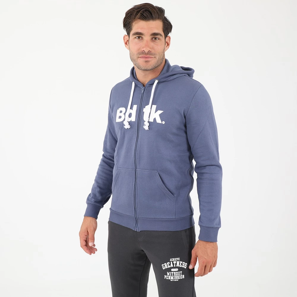 Ανδρική ζακέτα Bodytalk Hooded Full Zip Sweater μπλε 4 Ανδρική ζακέτα Bodytalk Hooded Full Zip Sweater μπλε - Image 2