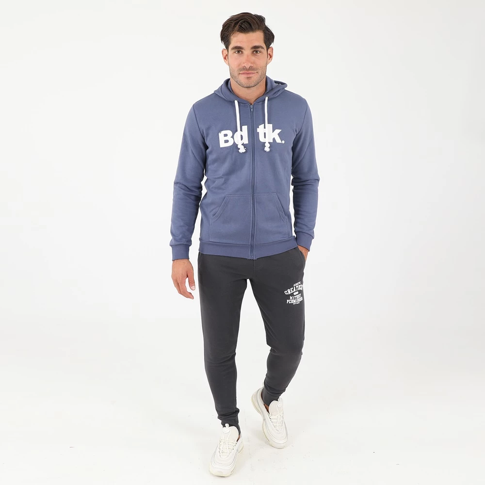 Ανδρική ζακέτα Bodytalk Hooded Full Zip Sweater μπλε 6 Ανδρική ζακέτα Bodytalk Hooded Full Zip Sweater μπλε - Image 4