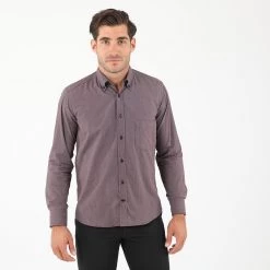 Ανδρικό πουκάμισο DORS κόκκινο μπλε