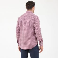 Ανδρικό πουκάμισο DORS λευκό καρό κόκκινο -Πλεκτά-Ζακέτες Εκπτώσεις 1853408.0 0014 3 dors ανδρικό πουκάμισο dors λευκό καρό κόκκινο x1000