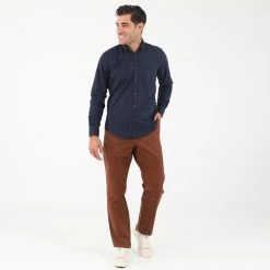 Ανδρικό πουκάμισο DORS μπλε -Πλεκτά-Ζακέτες Εκπτώσεις 1853409.0 0021 4 dors ανδρικό πουκάμισο dors μπλε x1000