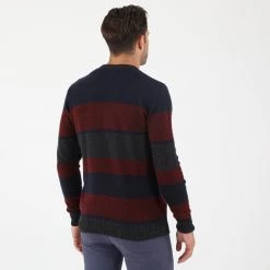 Ανδρικό ριγέ πουλόβερ DORS κόκκινο μπλε -Πλεκτά-Ζακέτες Εκπτώσεις 1853420.0 0092 3 dors ανδρικό ριγέ πουλόβερ dors κόκκινο μπλε x1000