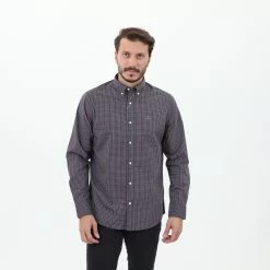 Ανδρικό πουκάμισο GANT G3028130 καρό μπλε κόκκινο
