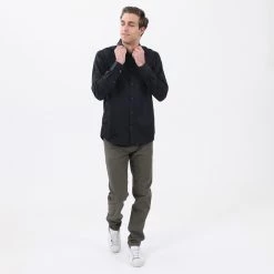 Ανδρικό πουκάμισο GANT G3063504 μαύρο -Πλεκτά-Ζακέτες Εκπτώσεις 1853765.0 0071 4 gant ανδρικό πουκάμισο gant g3063504 μαύρο x1000