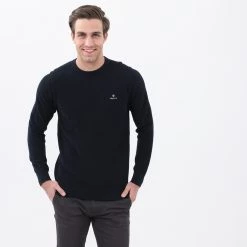 Ανδρικό πουλόβερ GANT G8030521 μαύρο