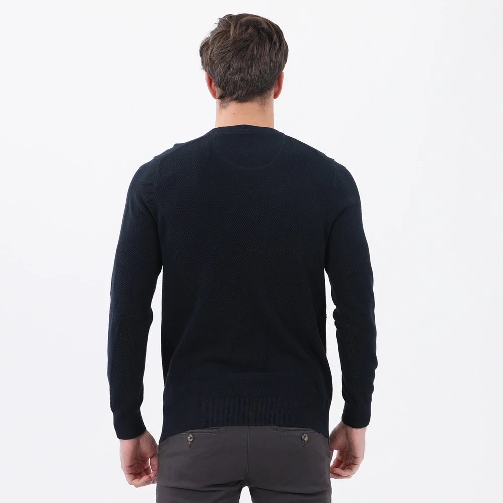 Ανδρικό πουλόβερ GANT G8030521 μαύρο 5 Ανδρικό πουλόβερ GANT G8030521 μαύρο - Image 3