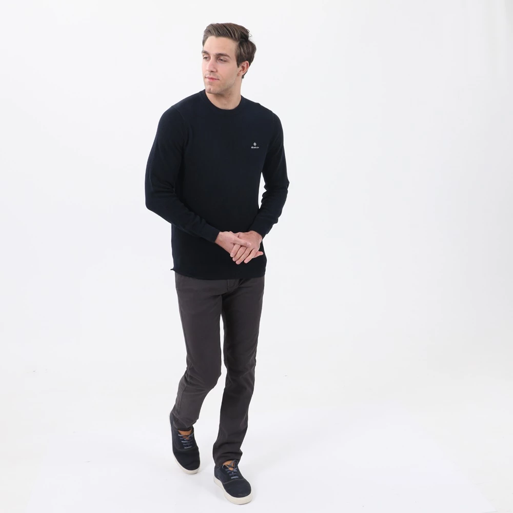 Ανδρικό πουλόβερ GANT G8030521 μαύρο 6 Ανδρικό πουλόβερ GANT G8030521 μαύρο - Image 4