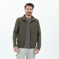 Ανδρική ζακέτα DIRTY LAUNDRY χακί