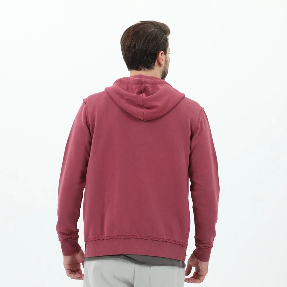 Ανδρική φούτερ ζακέτα DIRTY LAUNDRY κόκκινη 5 Ανδρική φούτερ ζακέτα DIRTY LAUNDRY κόκκινη - Image 3