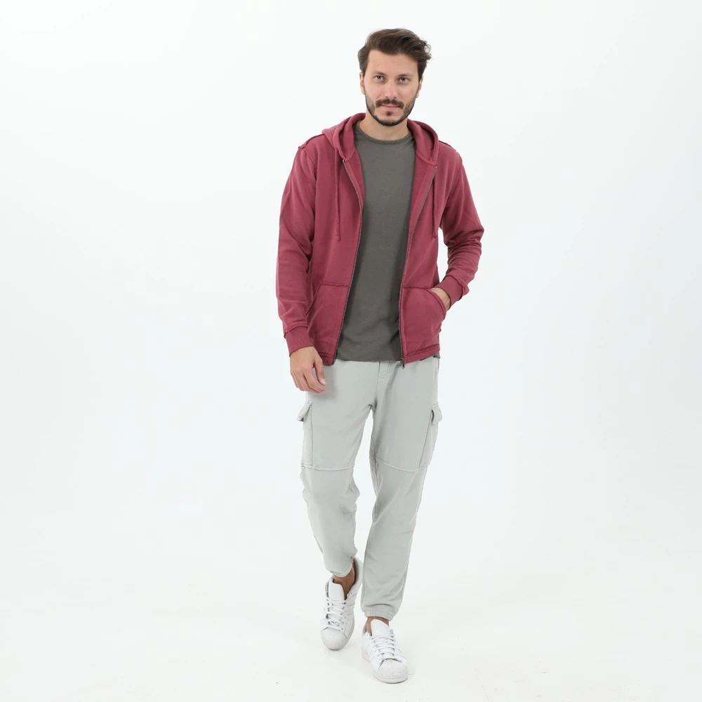 Ανδρική φούτερ ζακέτα DIRTY LAUNDRY κόκκινη 6 Ανδρική φούτερ ζακέτα DIRTY LAUNDRY κόκκινη - Image 4