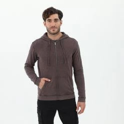 Ανδρική ζακέτα DIRTY LAUNDRY ανθρακί