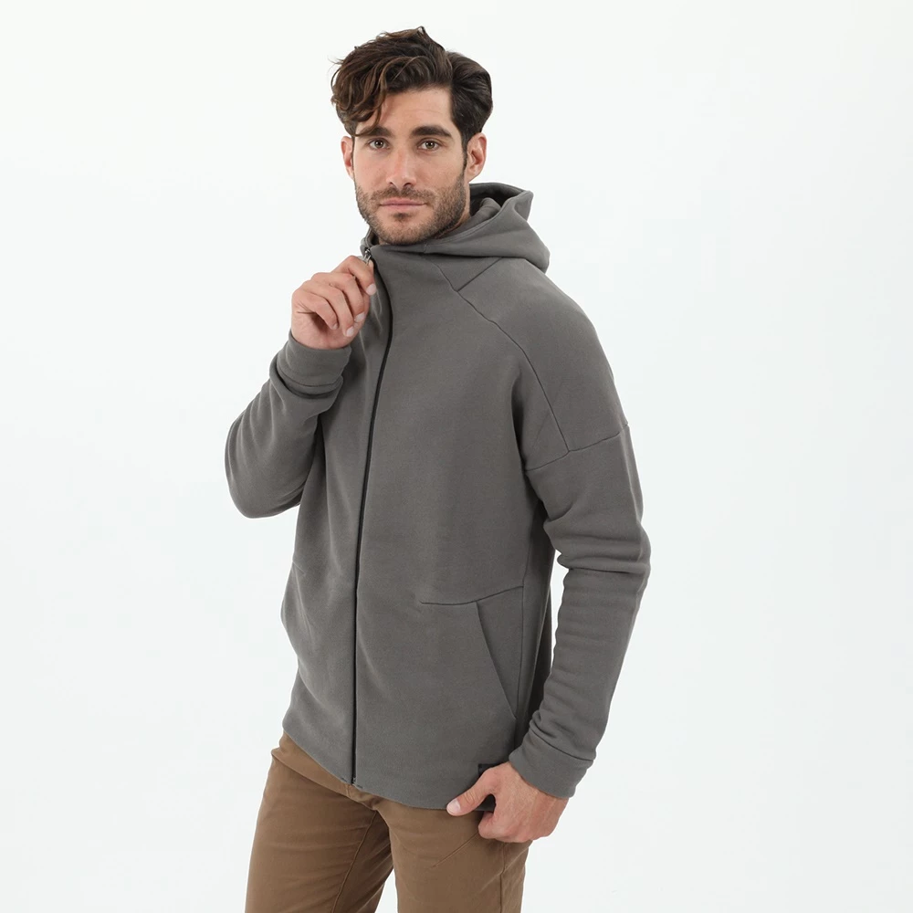 Ανδρική φούτερ ζακέτα DIRTY LAUNDRY γκρι 4 Ανδρική φούτερ ζακέτα DIRTY LAUNDRY γκρι - Image 2