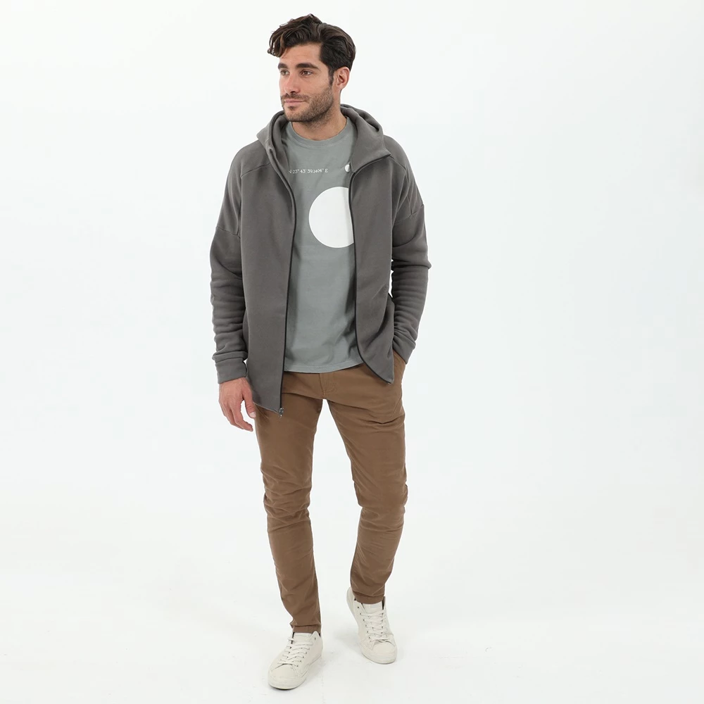 Ανδρική φούτερ ζακέτα DIRTY LAUNDRY γκρι 7 Ανδρική φούτερ ζακέτα DIRTY LAUNDRY γκρι - Image 5