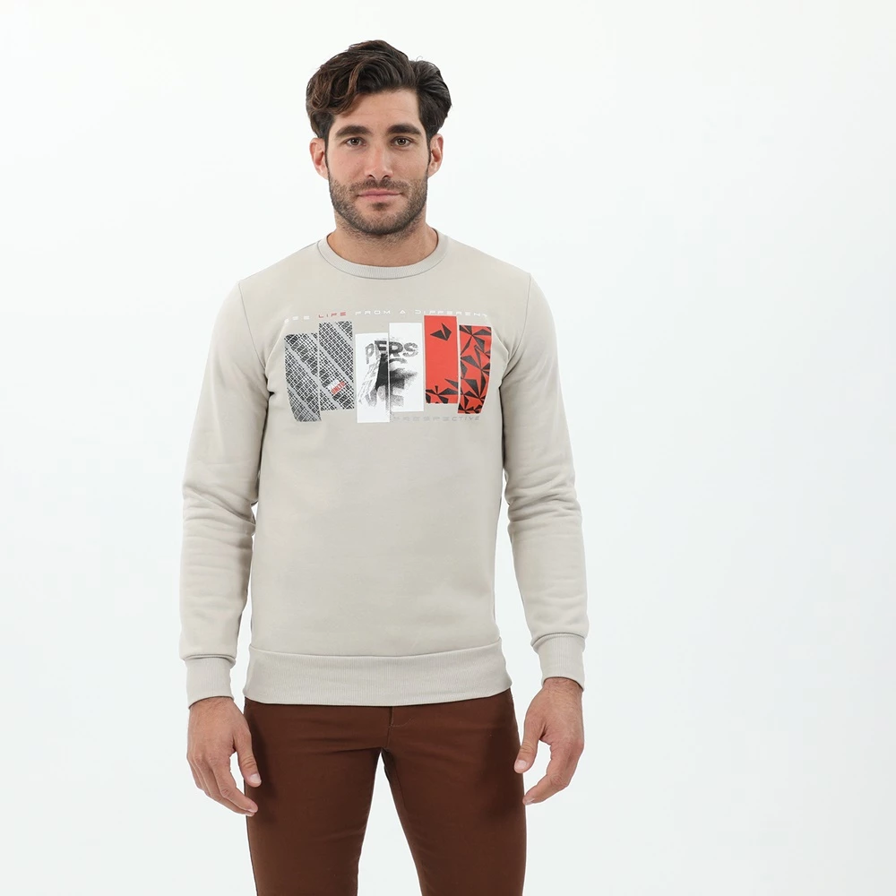 Ανδρική φούτερ μπλούζα CATAMARAN SAILWEAR μπεζ 3 Ανδρική φούτερ μπλούζα CATAMARAN SAILWEAR μπεζ