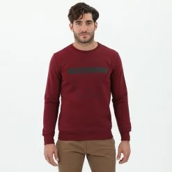 Ανδρική φούτερ μπλούζα CATAMARAN SAILWEAR μπορντό
