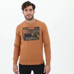 Ανδρική φούτερ μπλούζα CATAMARAN SAILWEAR πορτοκαλί