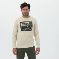 Ανδρική φούτερ μπλούζα CATAMARAN SAILWEAR μπεζ