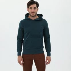 Ανδρική φούτερ μπλούζα CATAMARAN SAILWEAR πετρόλ