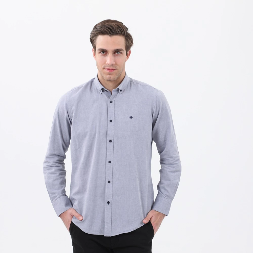 Ανδρικό πουκάμισο DORS μπλε 3 Ανδρικό πουκάμισο DORS μπλε