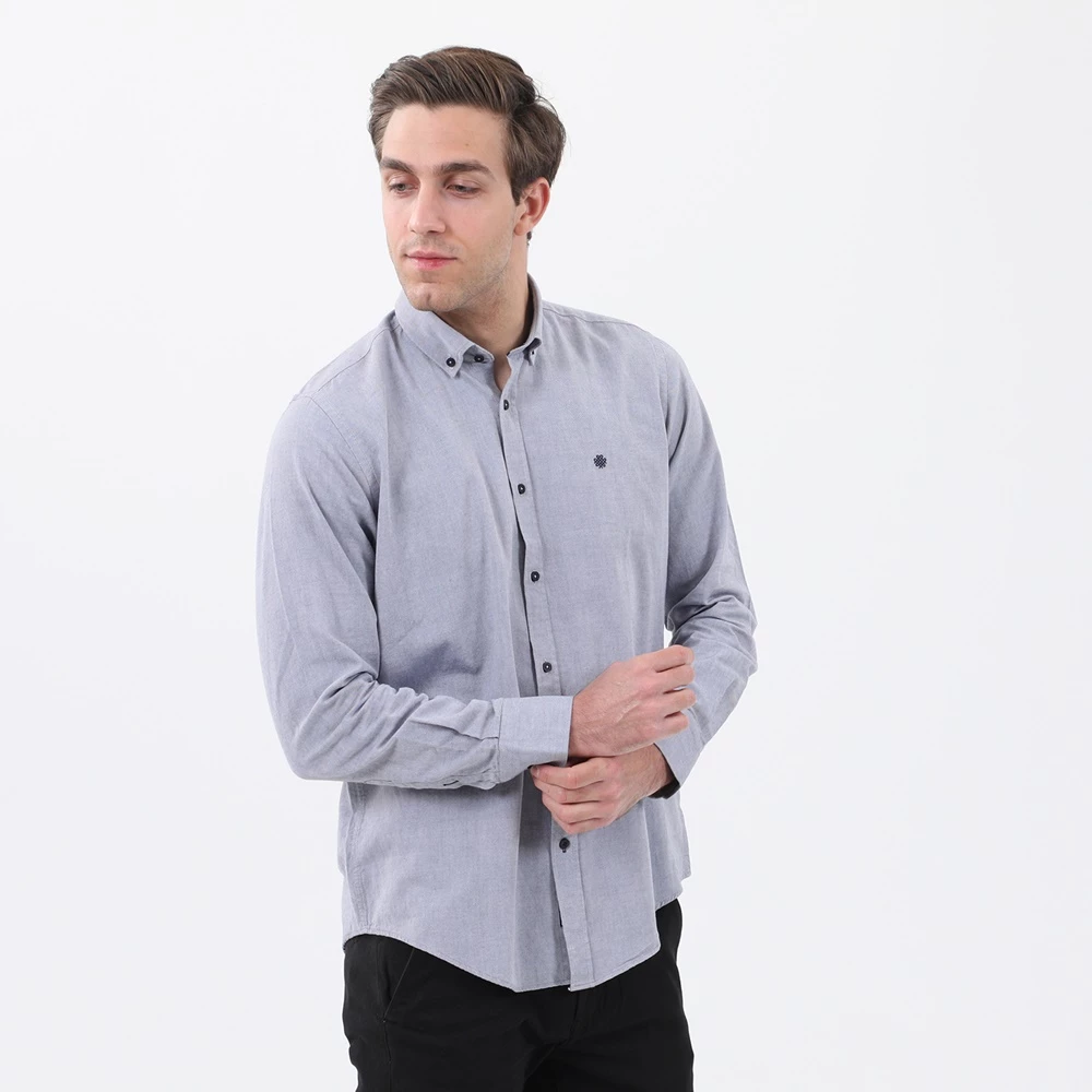 Ανδρικό πουκάμισο DORS μπλε 4 Ανδρικό πουκάμισο DORS μπλε - Image 2