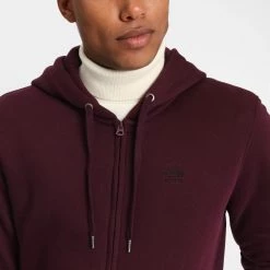 Ανδρική φούτερ ζακέτα FUNKY BUDDHA μπορντό -Πλεκτά-Ζακέτες Εκπτώσεις 7004538.0 0001 3 funky buddha ανδρική φούτερ ζακέτα funky buddha μπορντό x1000