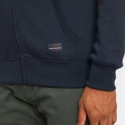 Ανδρική φούτερ ζακέτα FUNKY BUDDHA μπλε -Πλεκτά-Ζακέτες Εκπτώσεις 7004538.0 0004 4 funky buddha ανδρική φούτερ ζακέτα funky buddha μπλε x1000