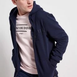 Ανδρική φούτερ ζακέτα FUNKY BUDDHA σκούρο μπλε 9 Ανδρική φούτερ ζακέτα FUNKY BUDDHA σκούρο μπλε -Πλεκτά-Ζακέτες Εκπτώσεις 7004570.0 0003 3 funky buddha ανδρική φούτερ ζακέτα funky buddha σκούρο μπλε x1000