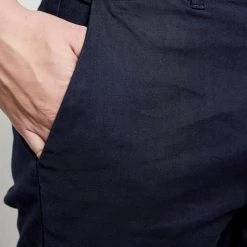 Ανδρική λινή Chino βερμούδα FUNKY BUDDHA μπλε -Πλεκτά-Ζακέτες Εκπτώσεις 7004584.0 0003 5 funky buddha ανδρική λινή chino βερμούδα funky buddha μπλε x1000