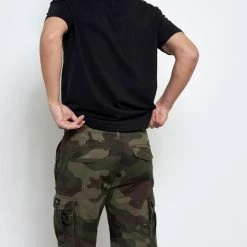 Ανδρική Cargo βερμούδα FUNKY BUDDHA χακί παραλαγής -Πλεκτά-Ζακέτες Εκπτώσεις 7004597.0 0001 4 funky buddha ανδρική cargo βερμούδα funky buddha χακί παραλαγής x1000