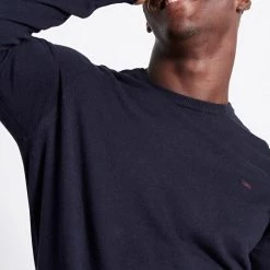 Ανδρική πλεκτή μπλούζα FUNKY BUDDHA μπλε -Πλεκτά-Ζακέτες Εκπτώσεις 7004921.0 0002 5 funky buddha ανδρική πλεκτή μπλούζα funky buddha μπλε x1000