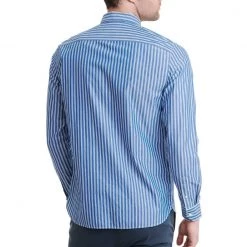 Ανδρικό μακρυμάνικο πουκάμισο FUNKY BUDDHA γαλάζιο -Πλεκτά-Ζακέτες Εκπτώσεις 7005008.0 0001 4 funky buddha ανδρικό μακρυμάνικο πουκάμισο funky buddha γαλάζιο x1000