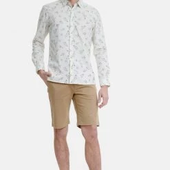 Ανδρικό πουκάμισο FUNKY BUDDHA Regular Fit λευκό -Πλεκτά-Ζακέτες Εκπτώσεις 7005087.0 0001 3 funky buddha ανδρικό πουκάμισο funky buddha regular fit λευκό x1000