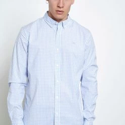 Ανδρικό πουκάμισο FUNKY BUDDHA γαλάζιο λευκό καρό -Πλεκτά-Ζακέτες Εκπτώσεις 7005104.0 0001 3 funky buddha ανδρικό πουκάμισο funky buddha γαλάζιο λευκό καρό x1000