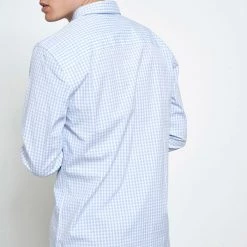 Ανδρικό πουκάμισο FUNKY BUDDHA γαλάζιο λευκό καρό -Πλεκτά-Ζακέτες Εκπτώσεις 7005104.0 0001 5 funky buddha ανδρικό πουκάμισο funky buddha γαλάζιο λευκό καρό x1000