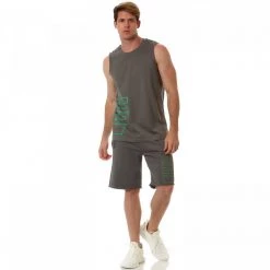 Ανδρική αθλητική βερμούδα Admiral Adal II γκρι -Πλεκτά-Ζακέτες Εκπτώσεις 7006495.0 0002 4 admiral ανδρική αθλητική βερμούδα admiral adal ii γκρι x1000