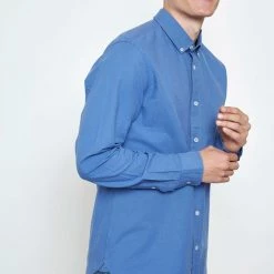 Ανδρικό Oxford πουκάμισο FUNKY BUDDHA ανοιχτό μπλε -Πλεκτά-Ζακέτες Εκπτώσεις 7006690.0 0001 2 funky buddha ανδρικό oxford πουκάμισο funky buddha ανοιχτό μπλε x1000