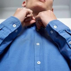 Ανδρικό Oxford πουκάμισο FUNKY BUDDHA ανοιχτό μπλε -Πλεκτά-Ζακέτες Εκπτώσεις 7006690.0 0001 5 funky buddha ανδρικό oxford πουκάμισο funky buddha ανοιχτό μπλε x1000